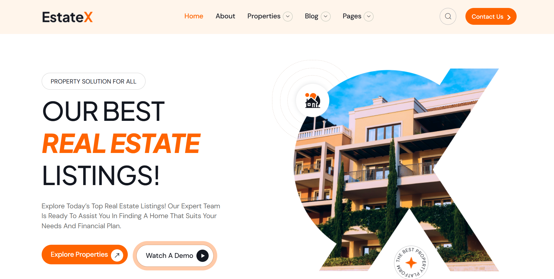 Real Estate Website