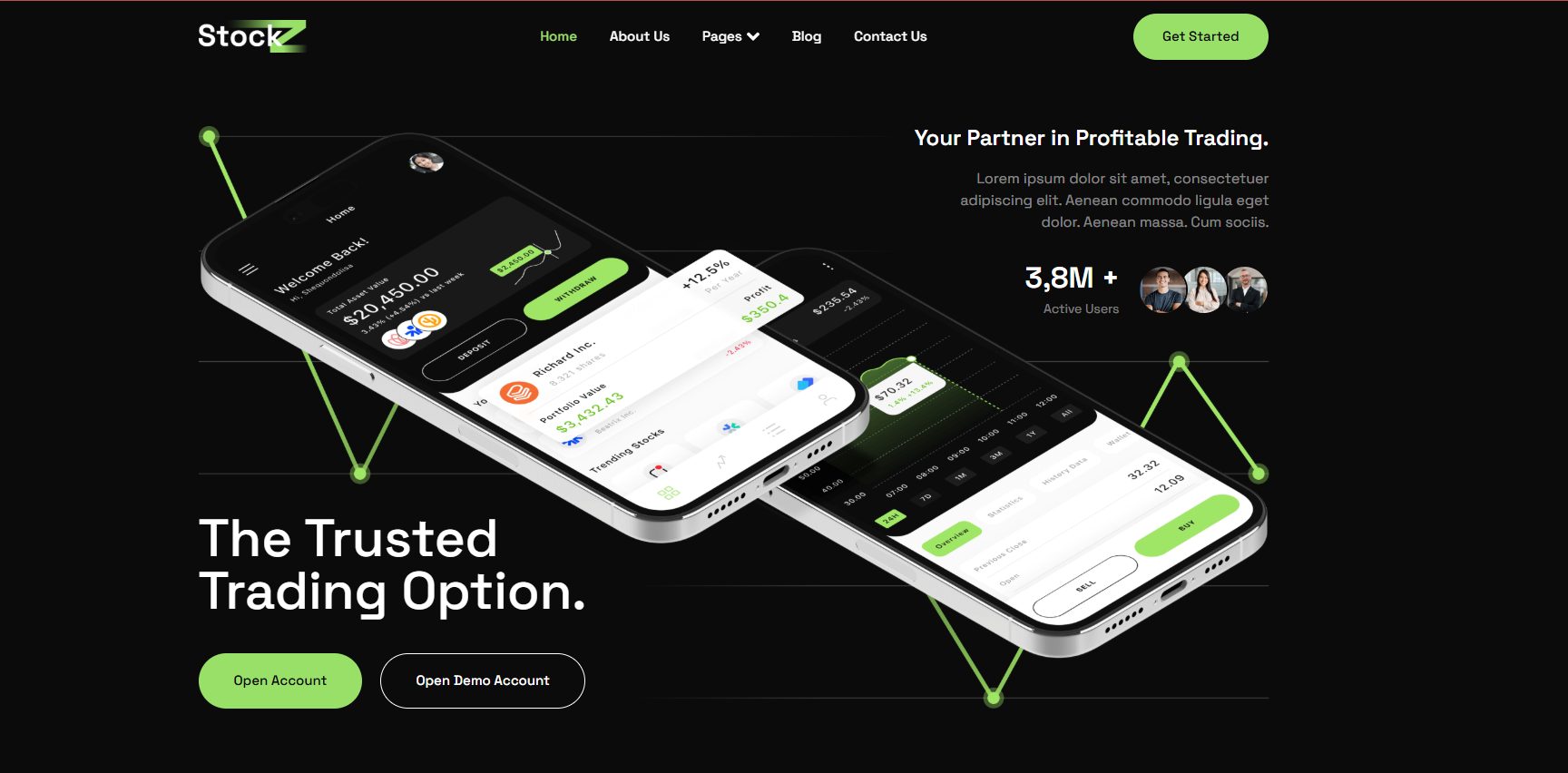 Trading Website